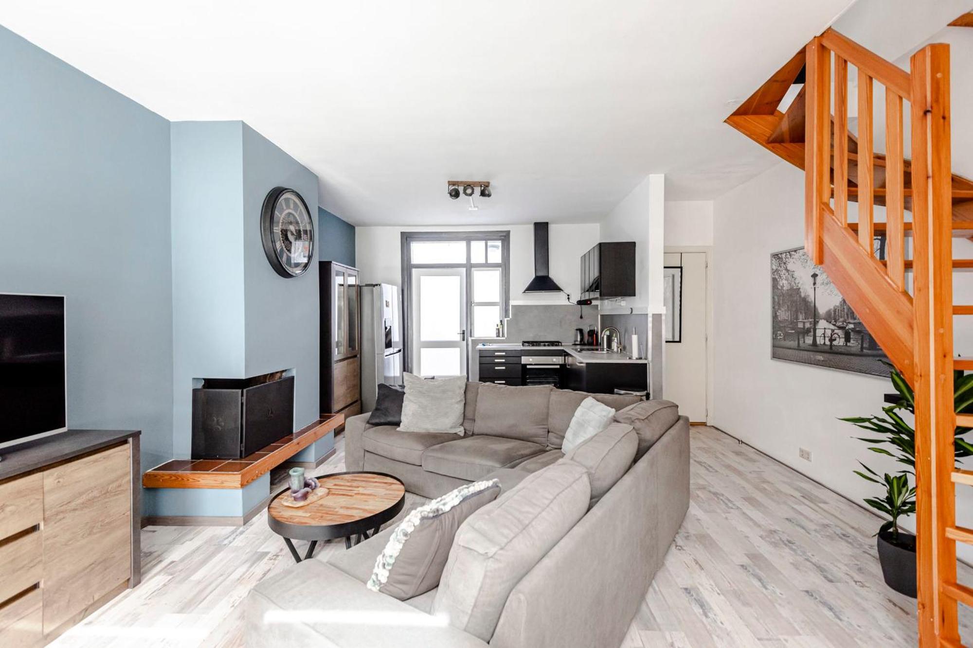 Вилла Family House Blue Beach Зандфорт Экстерьер фото